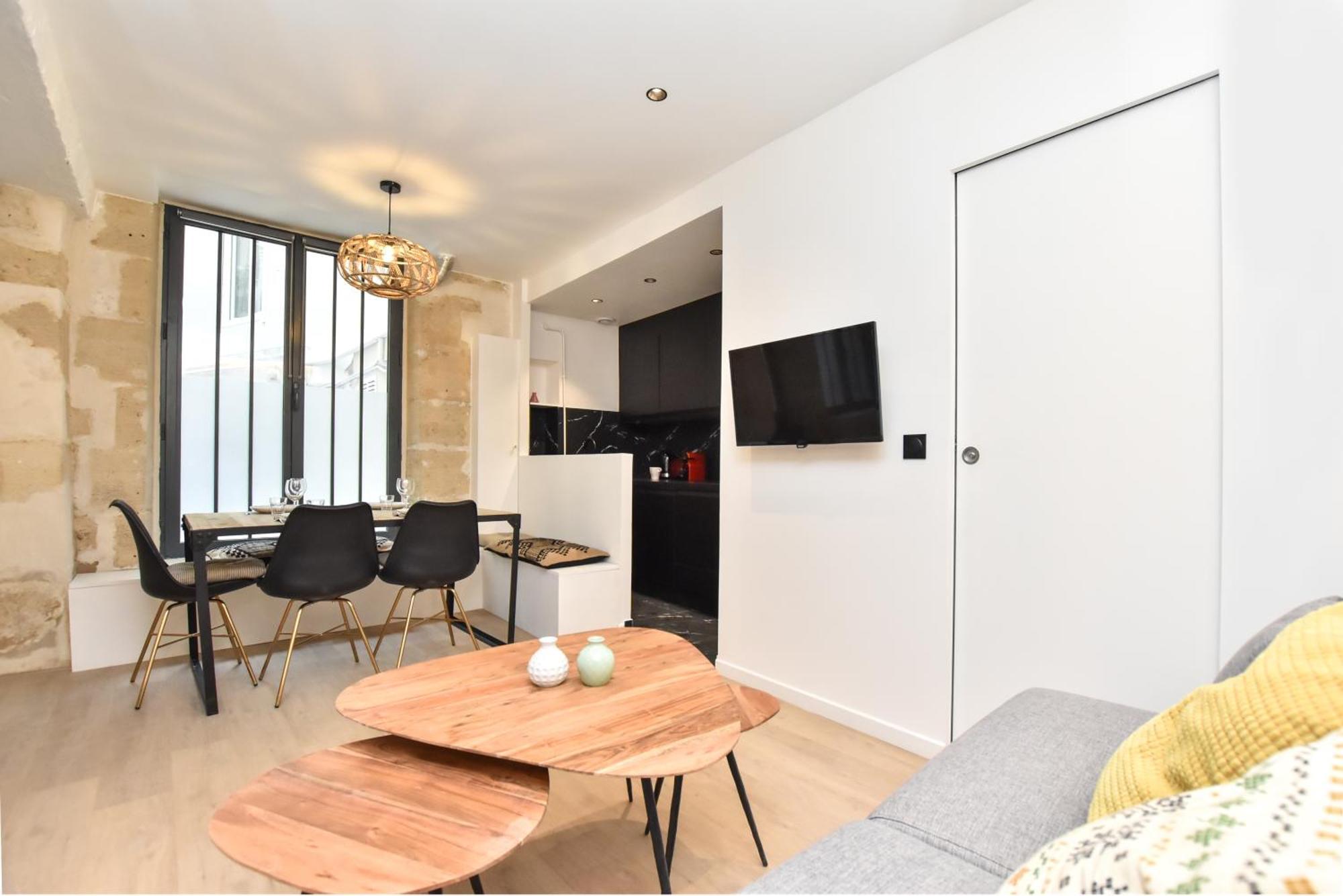 Cozy Apartment - 1Br-4P - Sentier ปารีส ภายนอก รูปภาพ