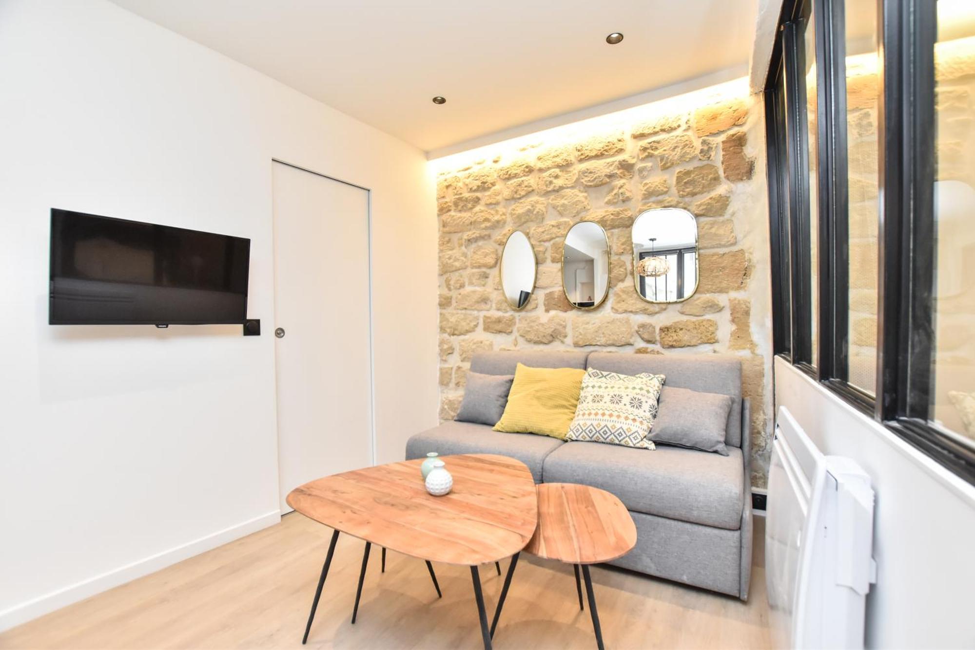 Cozy Apartment - 1Br-4P - Sentier ปารีส ภายนอก รูปภาพ