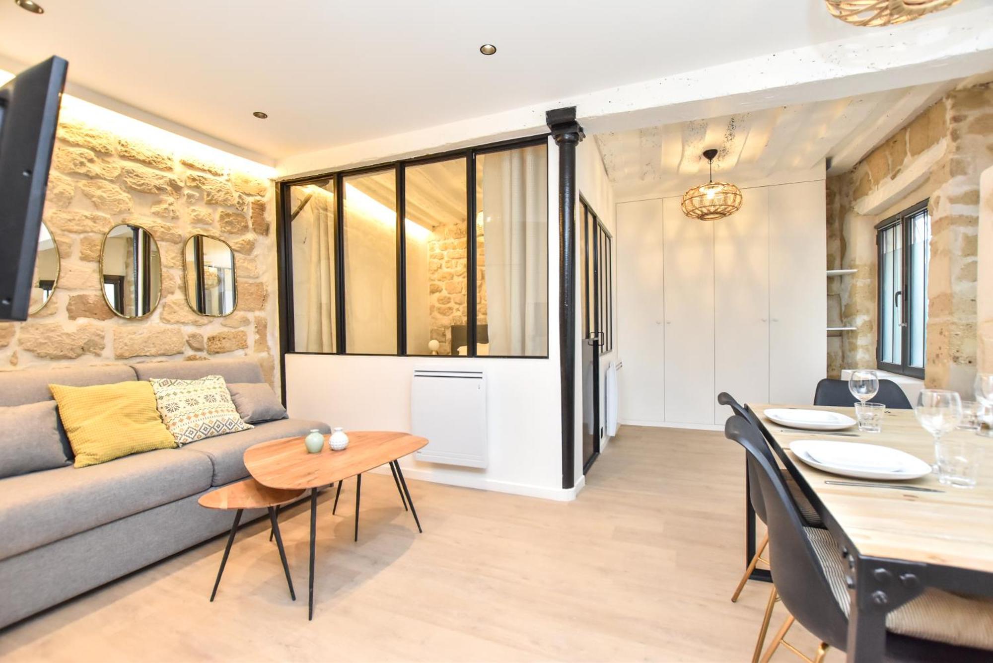 Cozy Apartment - 1Br-4P - Sentier ปารีส ภายนอก รูปภาพ