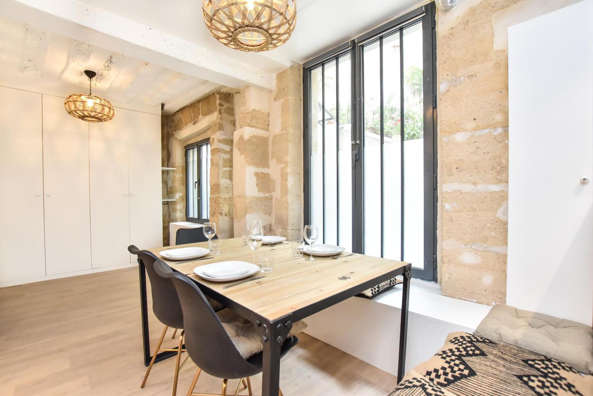 Cozy Apartment - 1Br-4P - Sentier ปารีส ภายนอก รูปภาพ