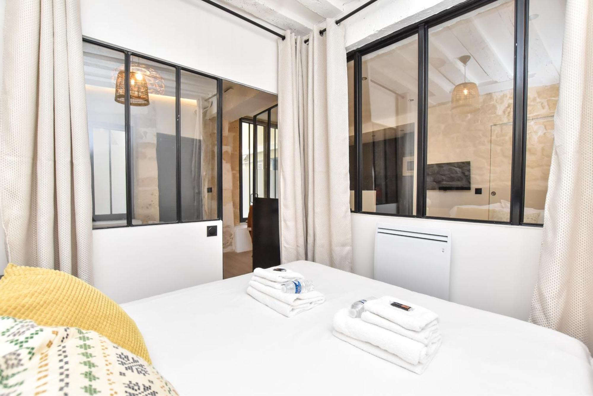 Cozy Apartment - 1Br-4P - Sentier ปารีส ภายนอก รูปภาพ