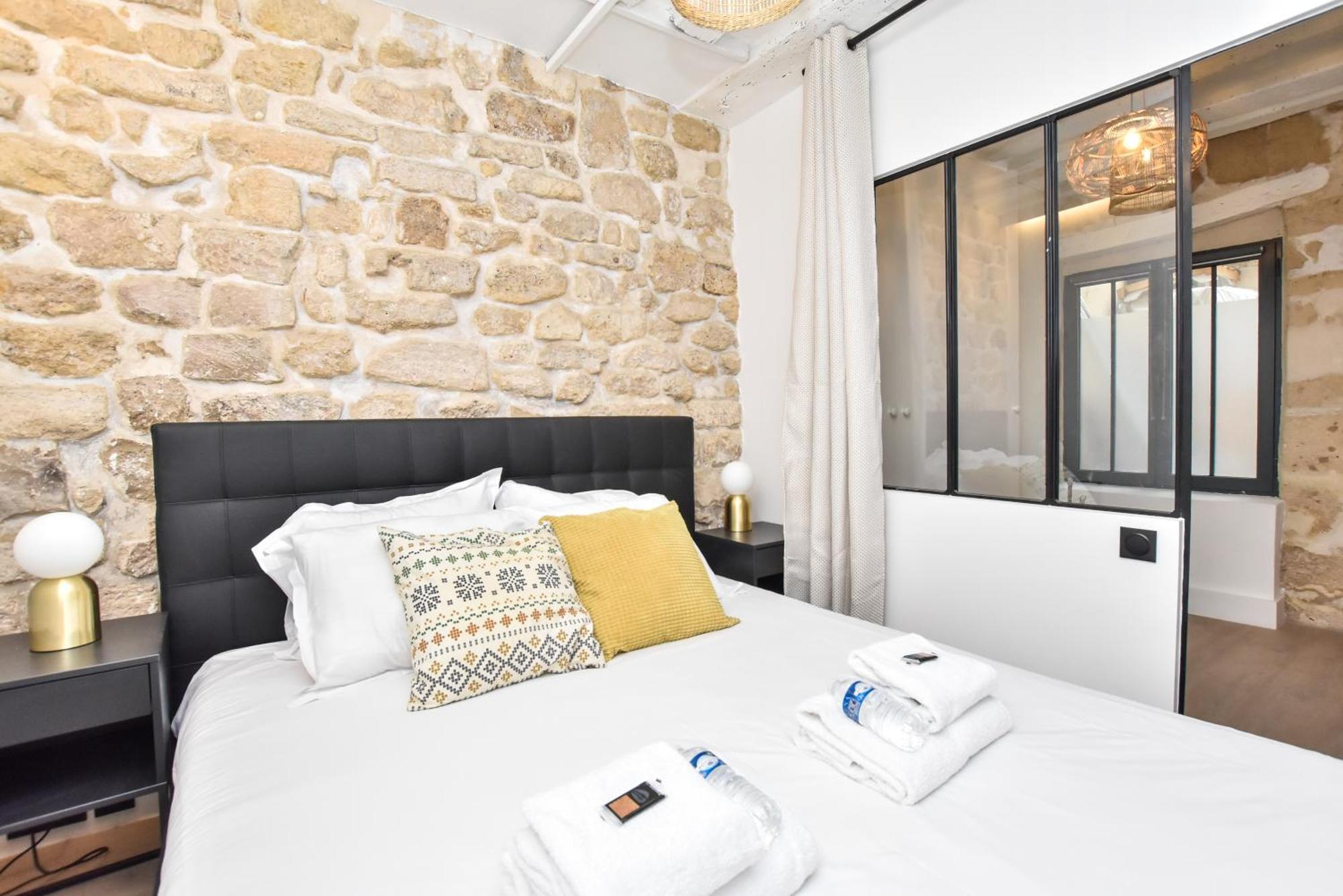 Cozy Apartment - 1Br-4P - Sentier ปารีส ภายนอก รูปภาพ