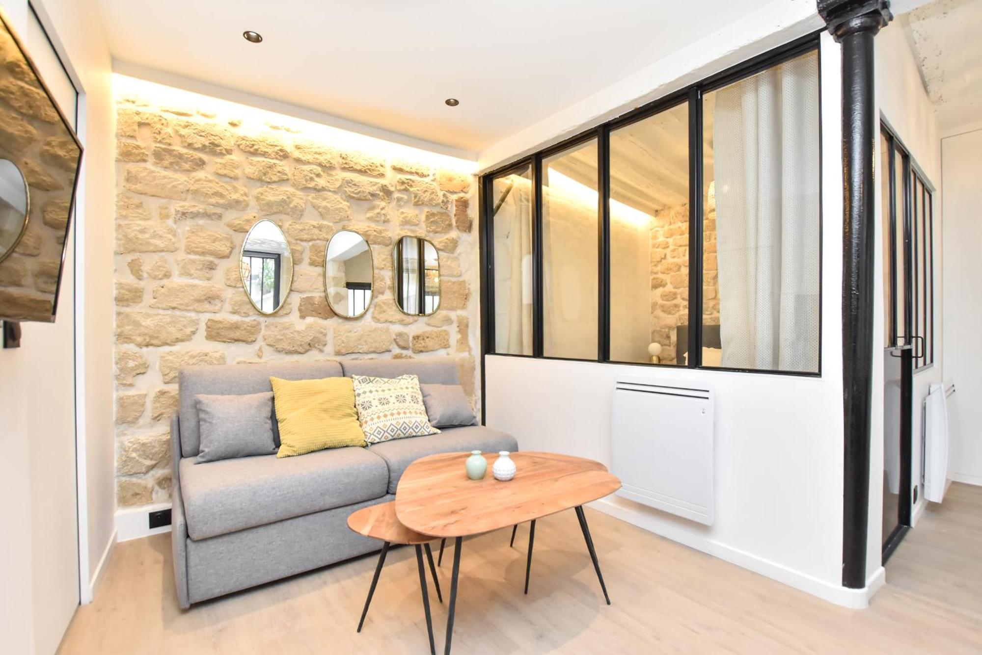 Cozy Apartment - 1Br-4P - Sentier ปารีส ภายนอก รูปภาพ